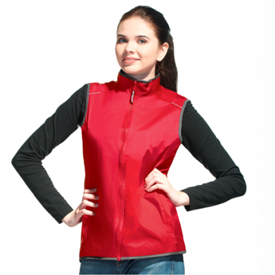 Жилет женский STAN таффета 210T, 65, 24WN, Красный,  (14)  (42/XS)