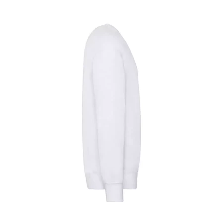 Толстовка мужская без начеса "Lightweight Set-in Sweat", белый, L, 80% х/б 20% полиэстер, 240 г/м2