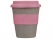 Стакан с силиконовой крышкой Cafe, dust pink