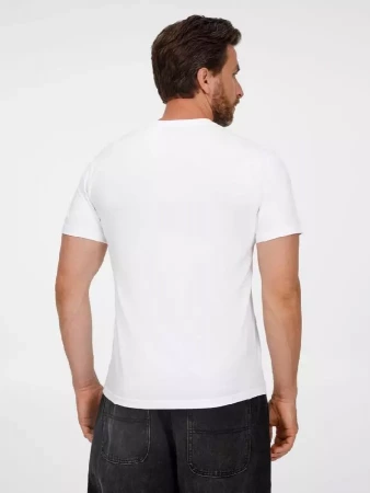 Футболка унисекс T-Bolka 180, белая, размер XXL