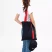 Шоппер Superbag black (чёрный с красным)
