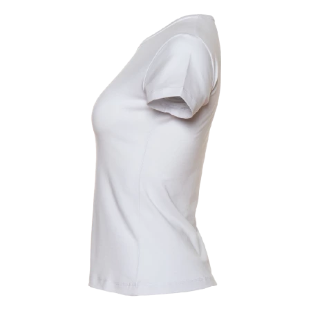 Футболка женская STAN хлопок/эластан 180, 37W, Белый,  (10/1)  (42/XS)