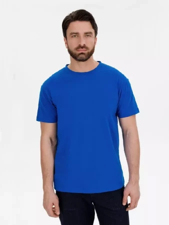 Футболка унисекс T-Bolka 180, темно-синяя (navy), размер XXL