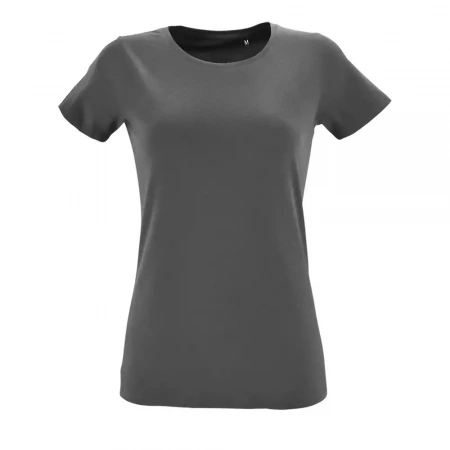 Футболка женская Regent Fit Women темно-серая, размер XXL