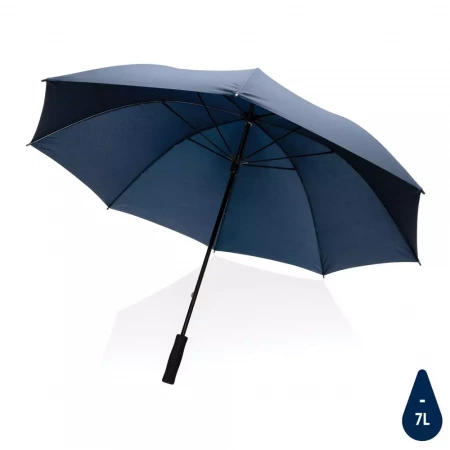 Зонт-антишторм Impact из RPET AWARE™, d130 см (Синий цвет)