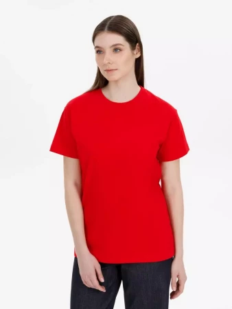 Футболка унисекс T-Bolka 180, красная, размер 4XL