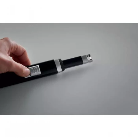 Большая USB зажигалка (цвет - черный)