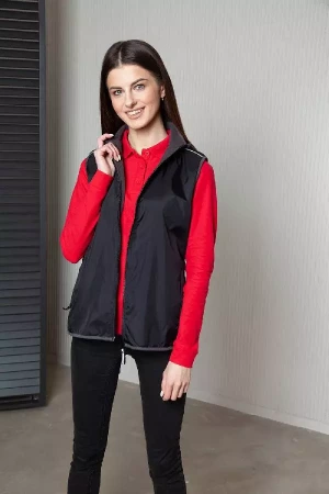 Жилет женский STAN таффета 210T, 65, 24WN, Красный,  (14)  (42/XS)