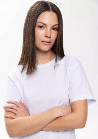 Футболка унисекс без бокового шва STAN хлопок 160, 02, Белый,  (10/1)  (56/XXXL)