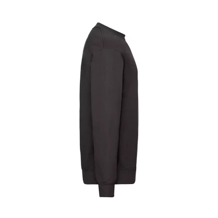 Толстовка мужская с начесом  "Сlassic Set-In Sweat", черный_L, 80% х/б, 20% п/э, 280 г/м2