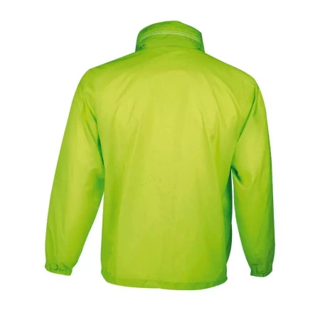 Ветровка мужская SURF, лаймовый неон, XL, 100% нейлон, 210T