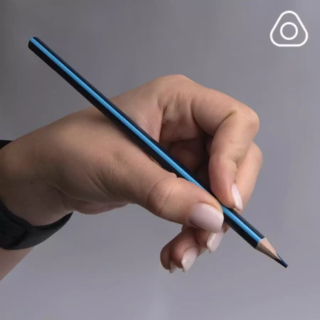 Цветные карандаши двухцветных MERIDIAN, 6шт./12 цветов, дерево, картон