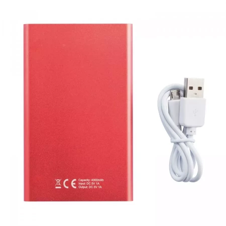Зарядное устройство, 4000 mAh (Красный цвет)
