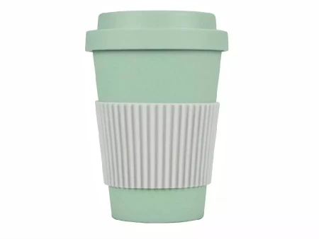 Термокружка Muffin из натуральных волокон, оливковый