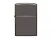 Зажигалка ZIPPO Classic с покрытием Black Ice, латунь/сталь, чёрная, глянцевая, 38x13x57 мм