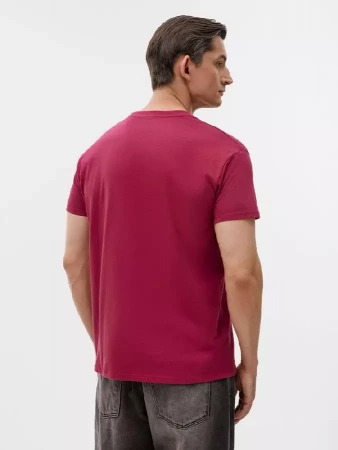 Футболка Imperial 190, красная (бургунди), размер XXL