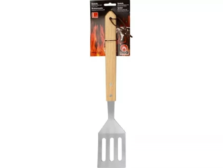 Лопатка для барбекю с деревянной ручкой BBQ