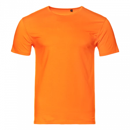 Футболка мужская STAN хлопок/эластан 180, 37, Оранжевый,  (28/1)  (54/XXL)