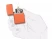 Зажигалка ZIPPO Classic с покрытием Orange Matte, латунь/сталь, оранжевая, матовая, 38x13x57 мм