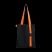 Шоппер Superbag black (чёрный с оранжевым)