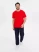 Футболка унисекс T-Bolka 180, красная, размер XS