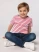 Футболка Miles Kids белая с красным, размер 10Y