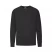 Толстовка мужская без начеса "Lightweight Set-in Sweat", черный, S, 80% х/б 20% полиэстер, 240 г/м2