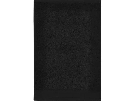 Хлопковое полотенце для ванной Chloe 30x50 см плотностью 550 г/м2, черный