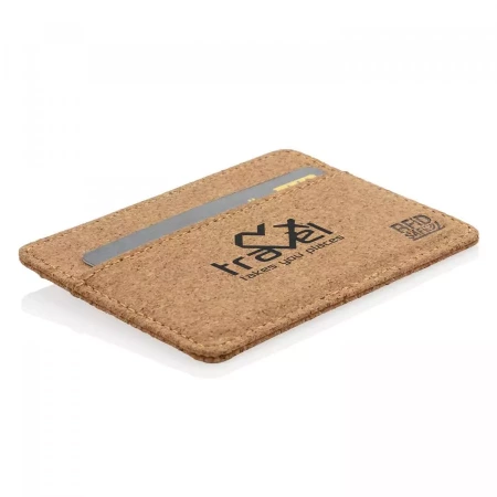 Эко-кошелек Cork c RFID защитой (Коричневый цвет)