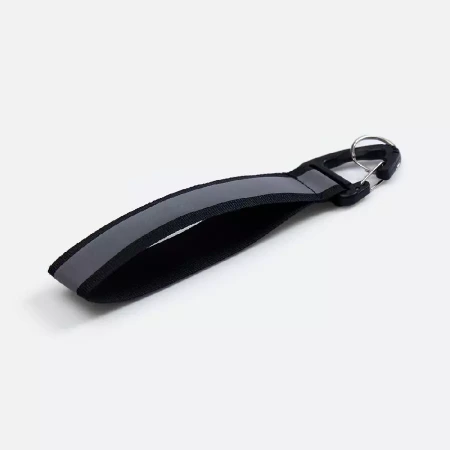 Светоотражающий брелок Flashline, серый с синим