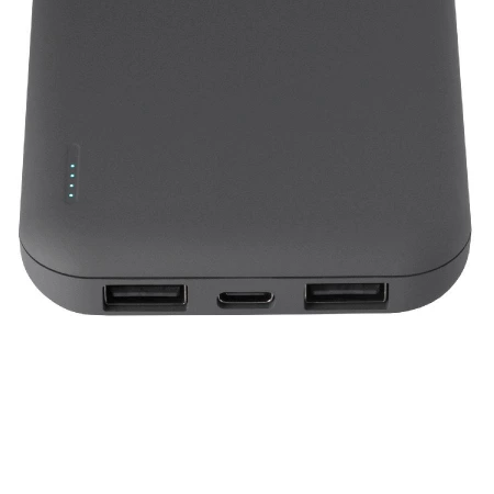 Внешний аккумулятор с подсветкой Люче (Luce) 10000 mAh, серый