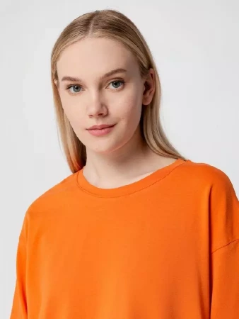 Футболка унисекс оверсайз Street Vibes, оранжевая, размер XL/XXL