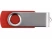 Флеш-карта USB 2.0 8 ГБ Квебек, красный