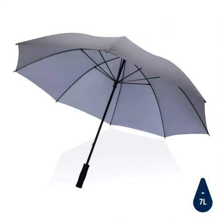 Зонт-антишторм Impact из RPET AWARE™, d130 см (Серый цвет)