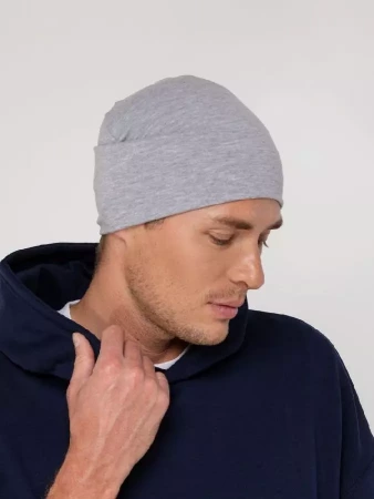 Шапка HeadOn, ver.2, серый меланж