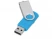 Флеш-карта USB 2.0 8 ГБ Квебек, голубой