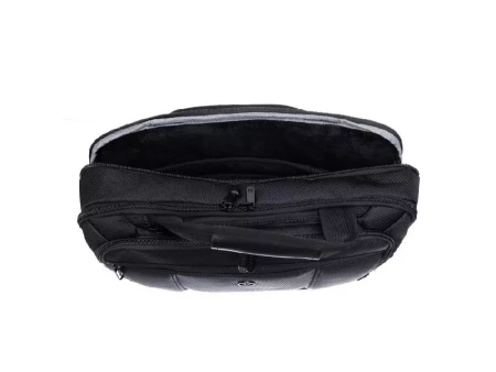 Портфель TORBER VOYAGE для ноутбука 14-16'', черный, баллистический нейлон, 41 x 12 x 30 см, 11 л