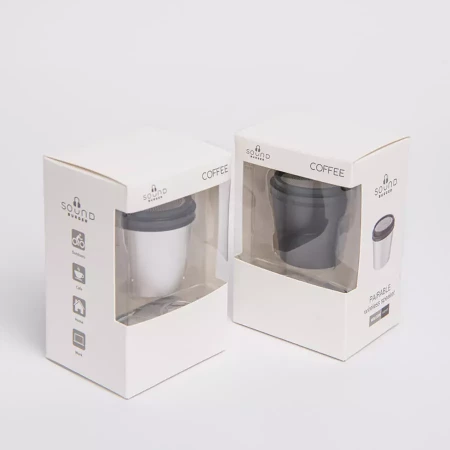 Портативная mini Bluetooth-колонка Sound Burger "Coffee" серебристый
