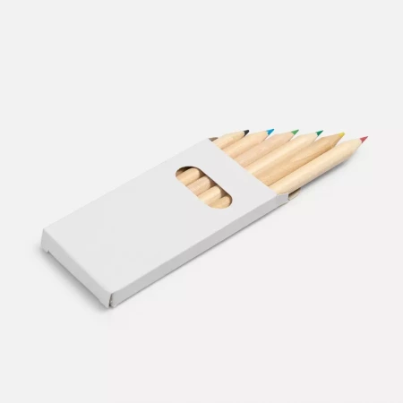 Набор цветных карандашей Pencilvania Mini, белый