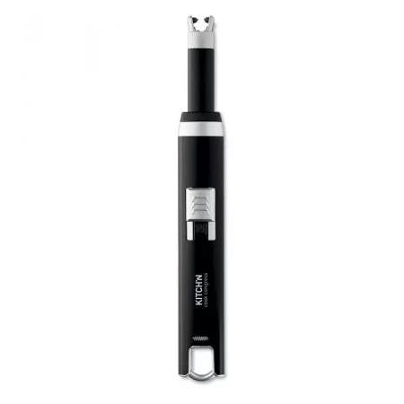 Большая USB зажигалка (цвет - черный)