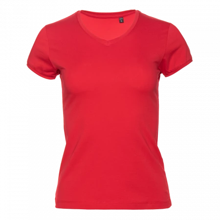 Футболка женская STAN V ворот 180, 07U, Красный,  (14)  (52/XXL)
