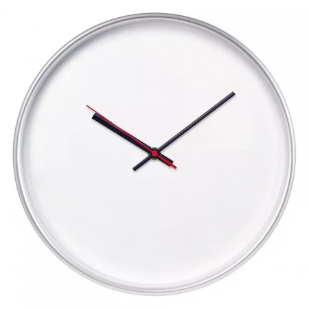 Часы настенные ChronoTop, серебристые
