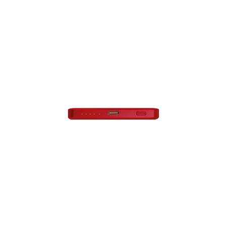 Внешний аккумулятор Атлантис (Atlantis) PD 5000mAh с функцией беспроводной зарядки 15W, красный