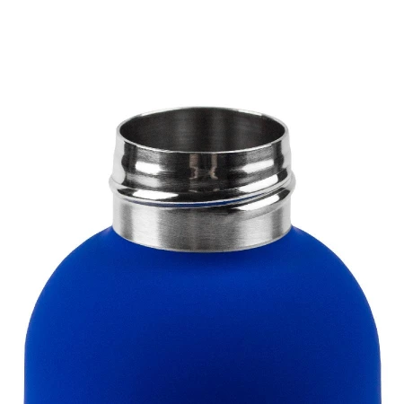 Термобутылка вакуумная герметичная Прима Ультрамарин (Prima Ultramarine), ярко-синяя
