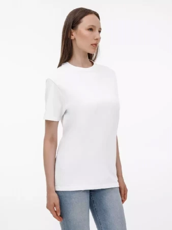 Футболка унисекс T-Bolka 180, белая, размер M