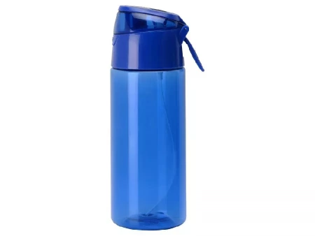 Спортивная бутылка с пульверизатором Spray, 600мл, Waterline, синий (Р)