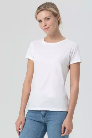 Футболка женская Miss 150 белая, размер L