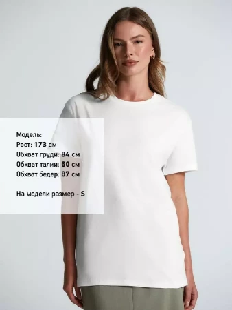 Футболка унисекс T-Bolka 160, белая (белоснежная), размер XXL
