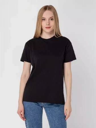 Футболка унисекс T-Bolka 160, черная, размер 5XL