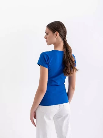 Футболка женская STAN V ворот 180, 07U, Чёрный,  (20)  (42/XS)